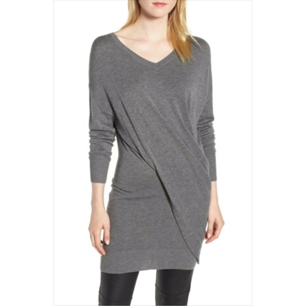 Trouve Twisted Asymmetrical Sweater NWT Office‎